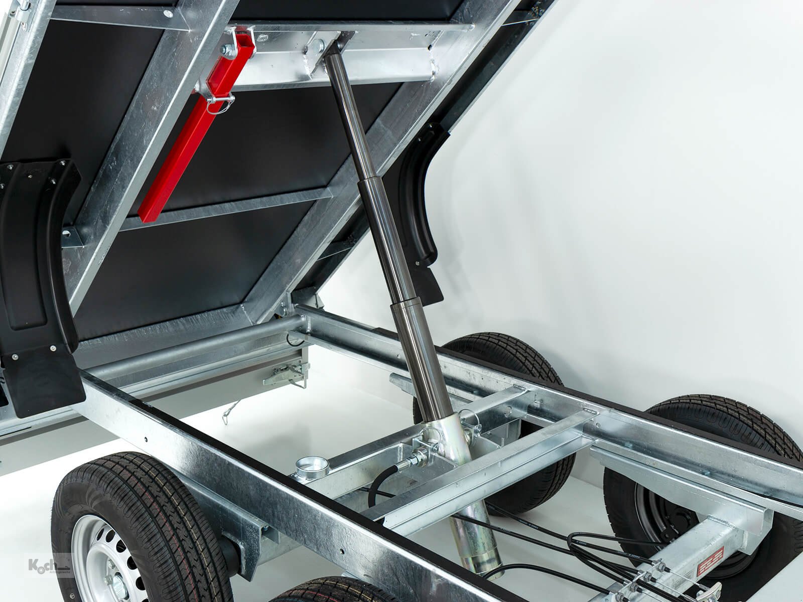 Anhänger typu Sonstige Heckkipper 155x305cm 2,0t|E-Pumpe (Ki12311666So), Neumaschine v Winsen (Luhe) (Obrázek 3)